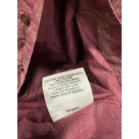 Vtg Cremieux Classic Long Sleeve Shirt Men XL Red White 38 Collection Button Up - Picture 5 of 7